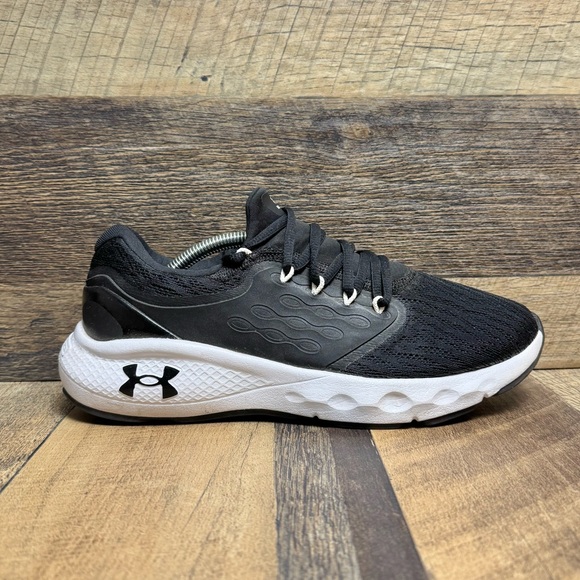 Under Armour Shoes - Under Armour Charged Vantage 2 Black White Athletic Shoes Size 8 Women / 6.5 Men
